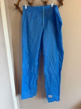 Vintage Brooks Blue Nylon Windbreaker Track Pants Size S